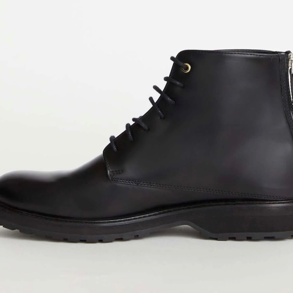 Want Les Essentiels Montoro High Lug-Sole Derby Boot - Black / Size 46
